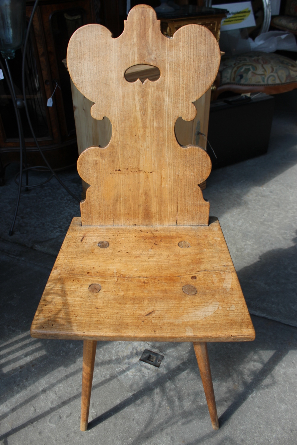 Stabelle / massiv Kirschbaum / verkauft