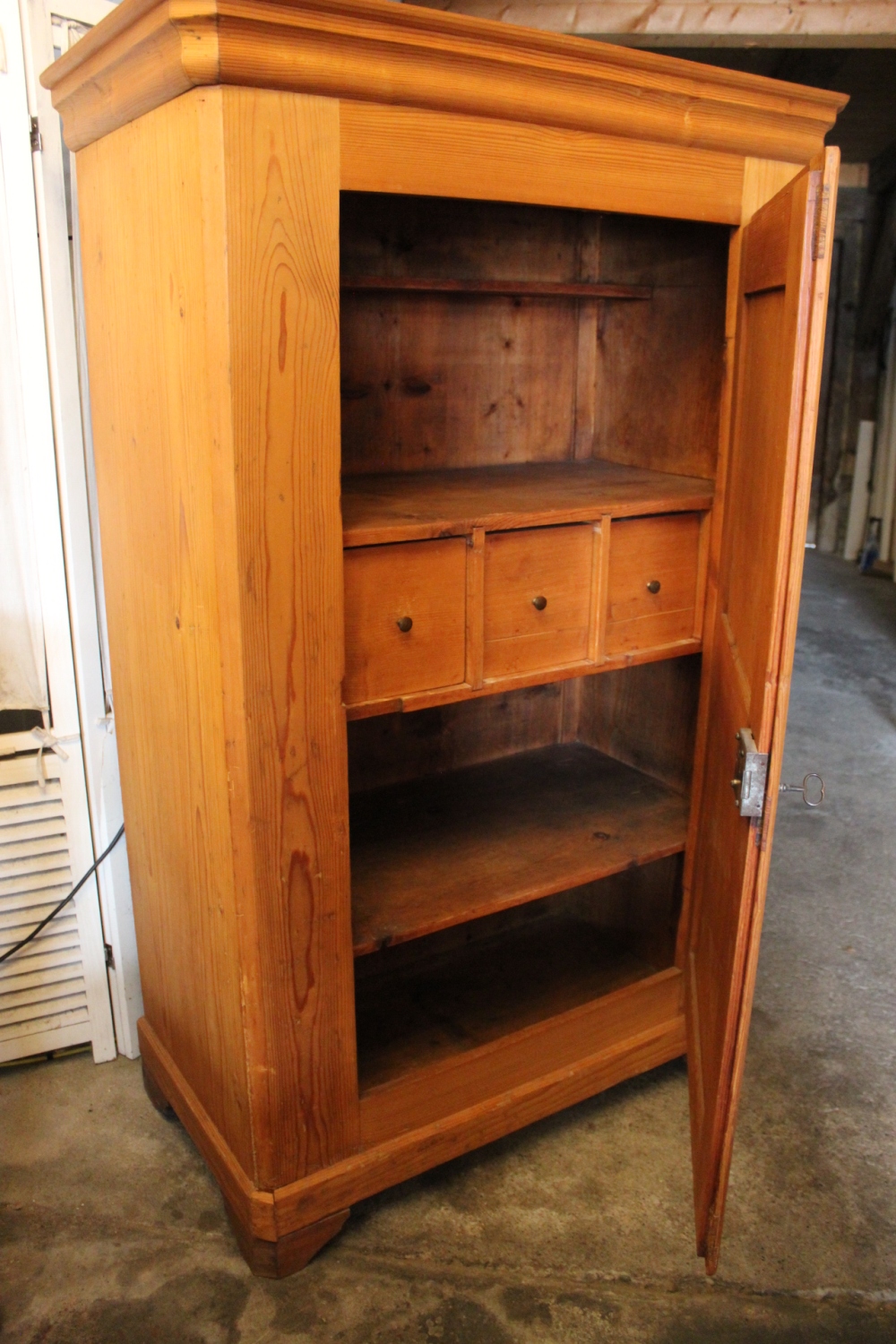 Innenschaffreite Schaffreitenschrank / massiv Tanne